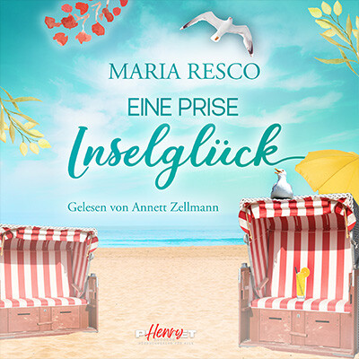 Eine Prise Inselglück - Cover - von Maria Resco veröffentlicht im Hörbuchverlag von Piet Henry Records